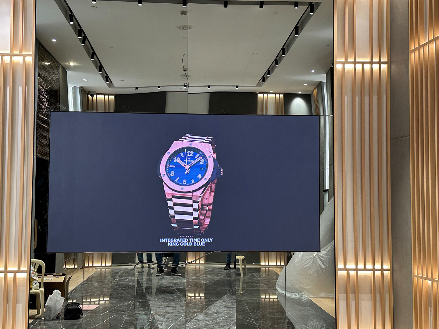 Indoor advertising